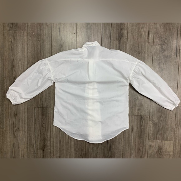 Mare Mare x Anthropologie Bow Tie-Neck Shirt Size medium NWT - Picture 10 of 12